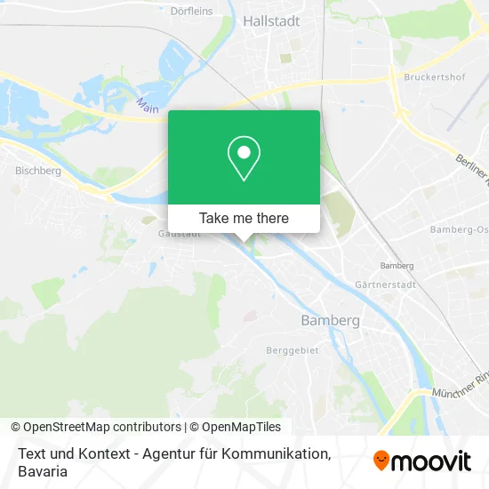 Карта Text und Kontext - Agentur für Kommunikation