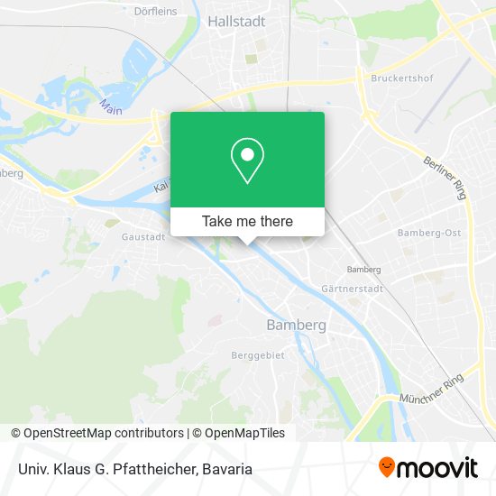 Univ. Klaus G. Pfattheicher map