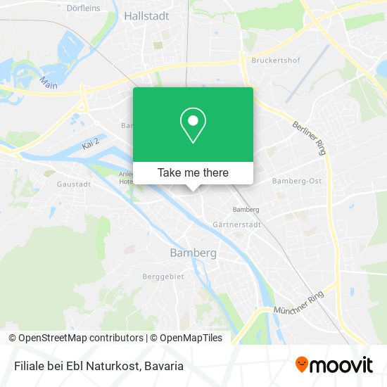 Filiale bei Ebl Naturkost map