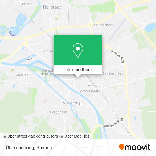 Карта Übernachring