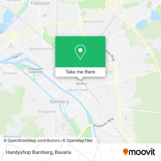 Карта Handyshop Bamberg