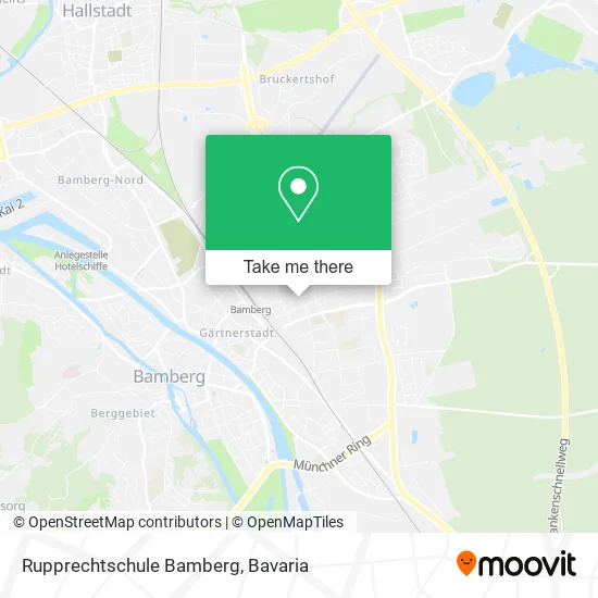 Rupprechtschule Bamberg map