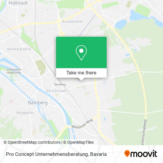Pro Concept Unternehmensberatung map