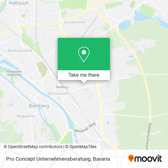 Карта Pro Concept Unternehmensberatung