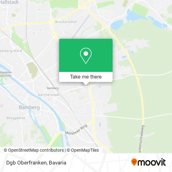 Карта Dgb Oberfranken