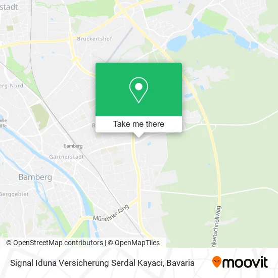 Карта Signal Iduna Versicherung Serdal Kayaci