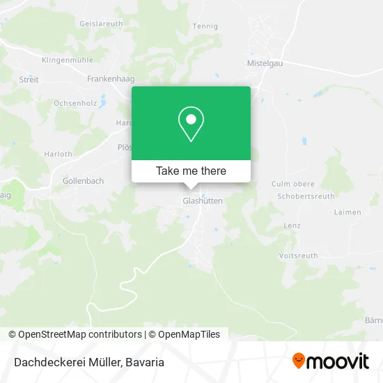 Карта Dachdeckerei Müller