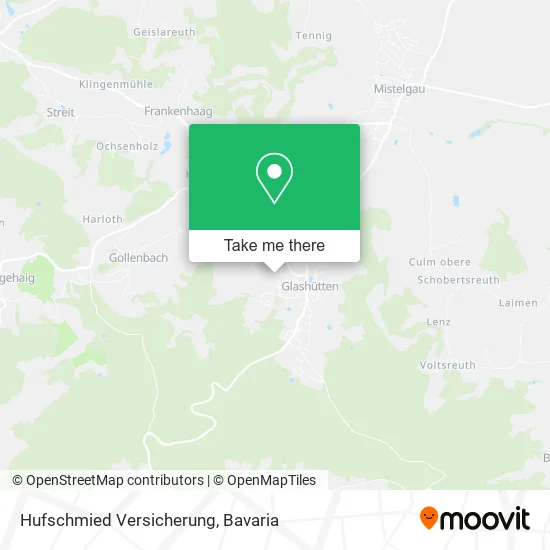 Карта Hufschmied Versicherung