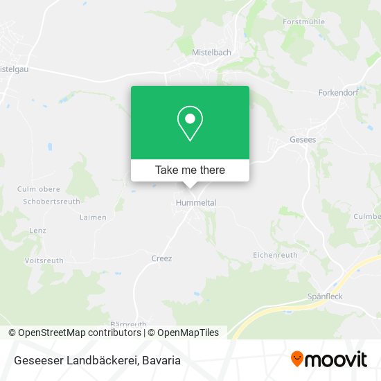 Geseeser Landbäckerei map