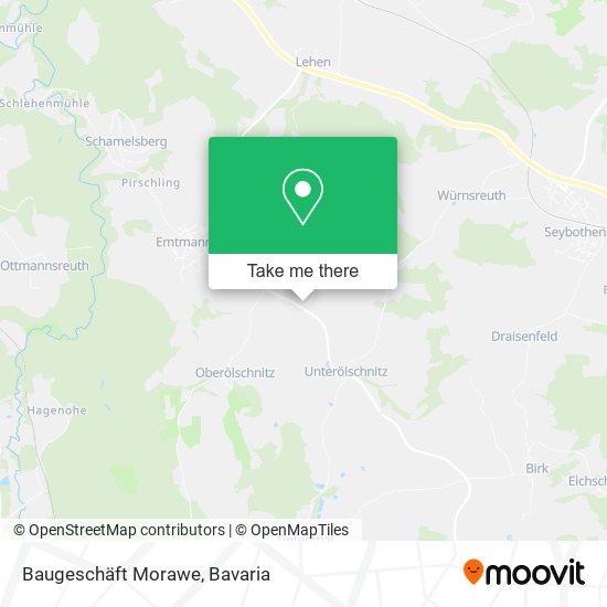 Baugeschäft Morawe map