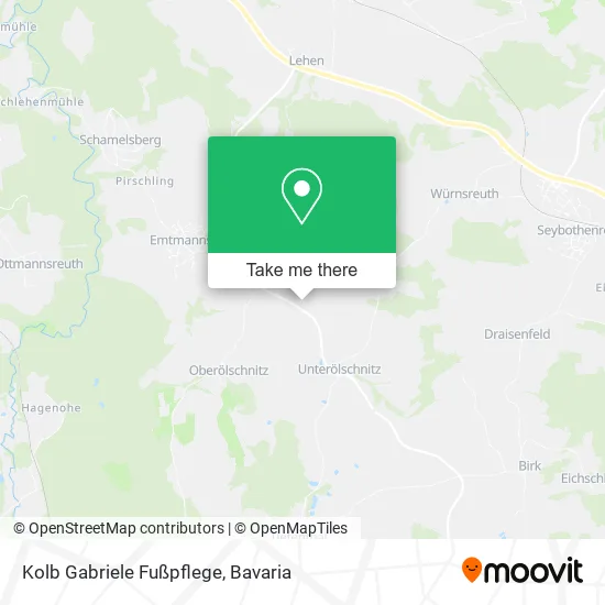 Карта Kolb Gabriele Fußpflege