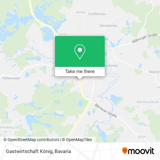 Gastwirtschaft König map