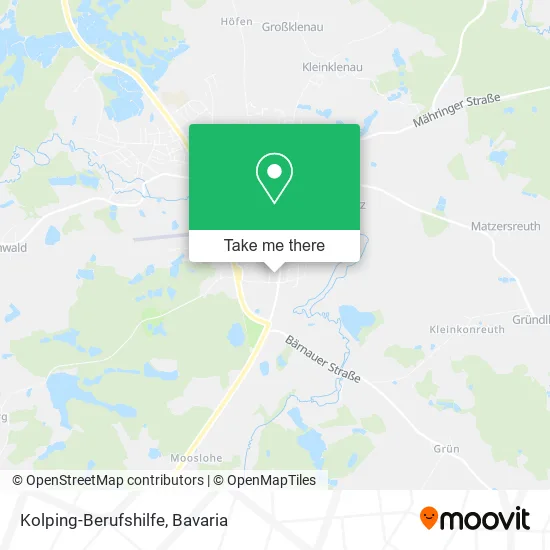 Карта Kolping-Berufshilfe