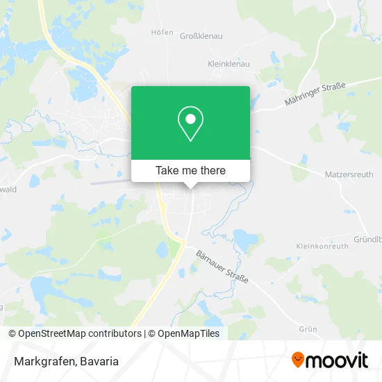 Markgrafen map