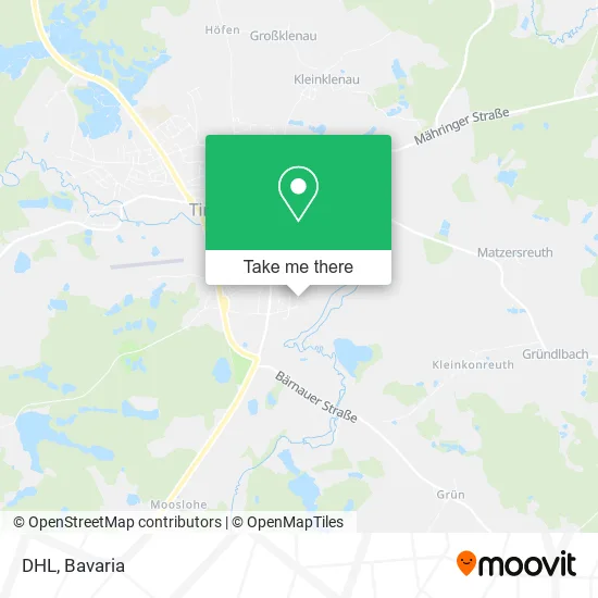 Карта DHL