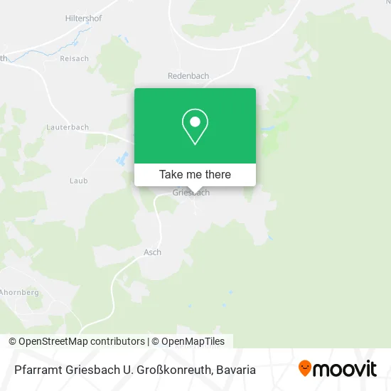 Карта Pfarramt Griesbach U. Großkonreuth
