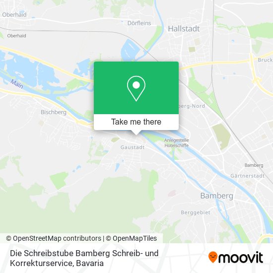 Карта Die Schreibstube Bamberg Schreib- und Korrekturservice