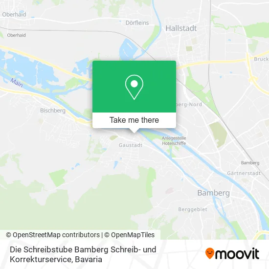 Die Schreibstube Bamberg Schreib- und Korrekturservice map