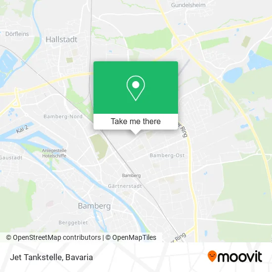 Карта Jet Tankstelle