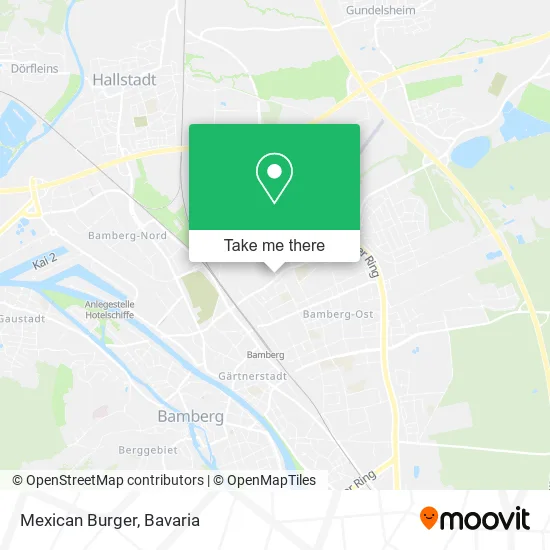 Карта Mexican Burger