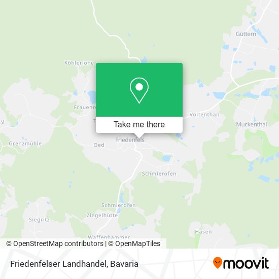 Friedenfelser Landhandel map