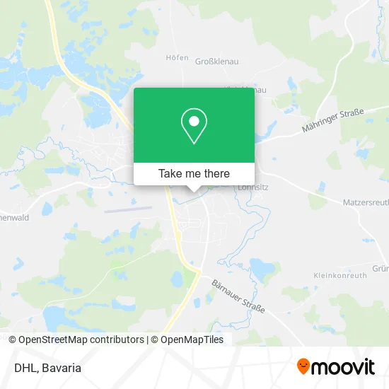 Карта DHL