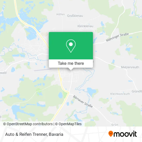 Карта Auto & Reifen Trenner