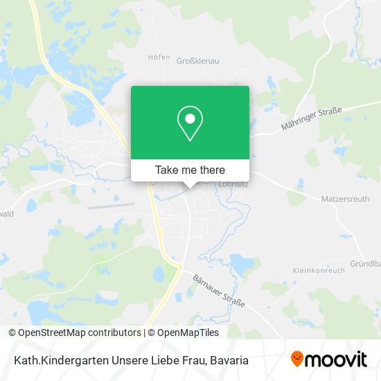 Kath.Kindergarten Unsere Liebe Frau map