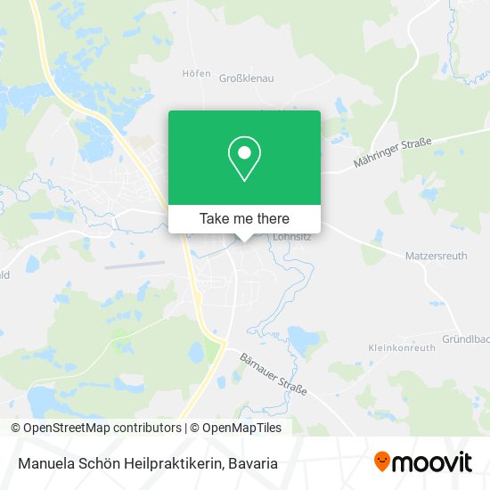 Manuela Schön Heilpraktikerin map
