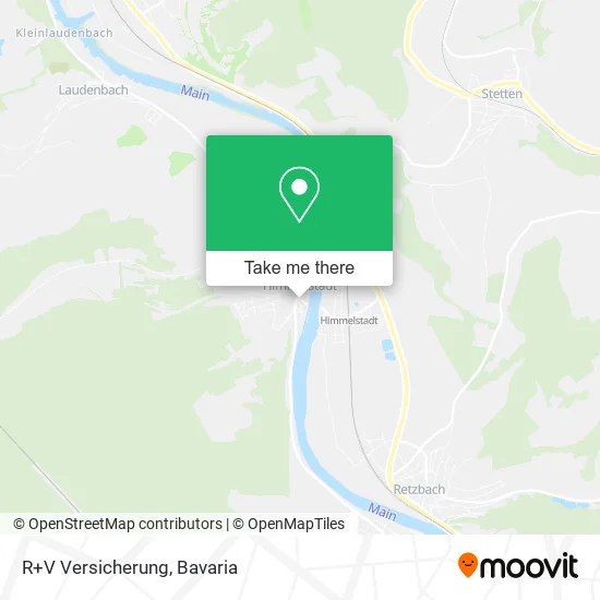 R+V Versicherung map