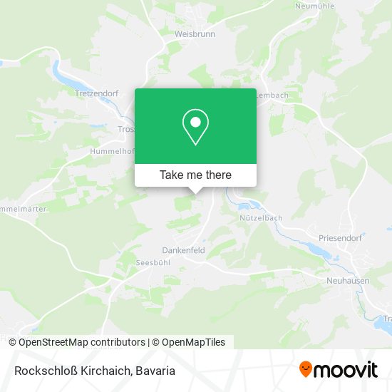 Rockschloß Kirchaich map
