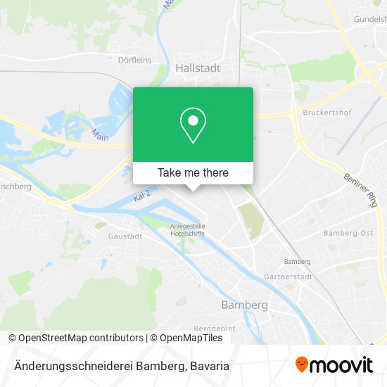 Änderungsschneiderei Bamberg map