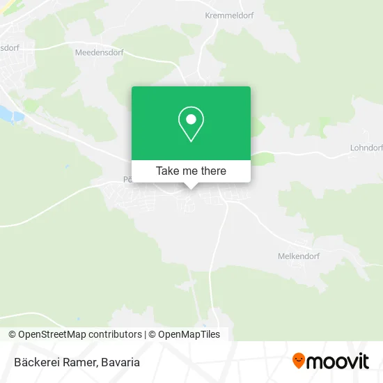 Карта Bäckerei Ramer