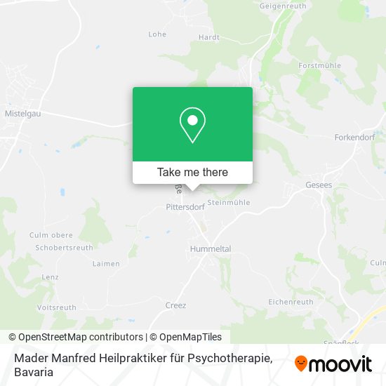 Mader Manfred Heilpraktiker für Psychotherapie map
