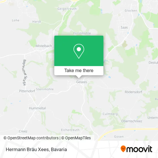 Hermann Bräu Xees map