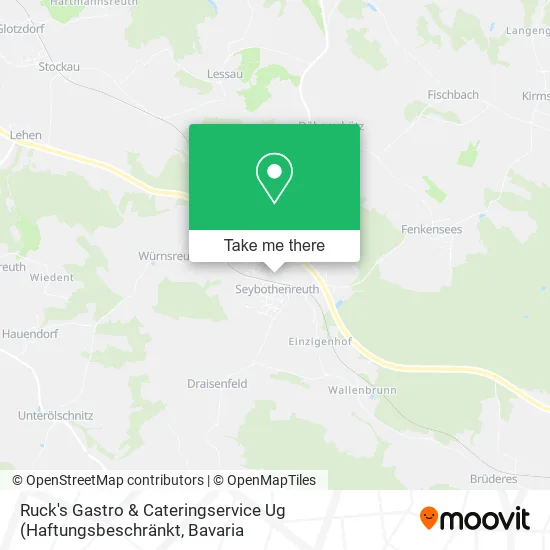 Карта Ruck's Gastro & Cateringservice Ug