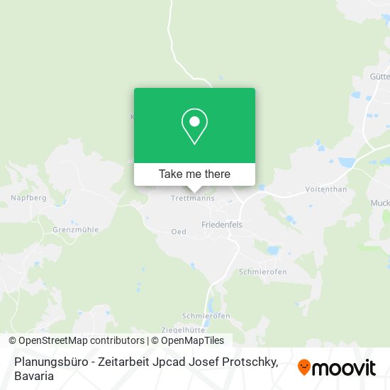 Карта Planungsbüro - Zeitarbeit Jpcad Josef Protschky