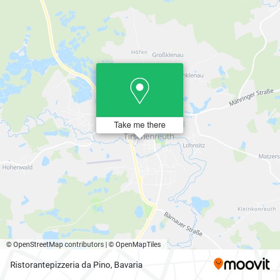 Ristorantepizzeria da Pino map
