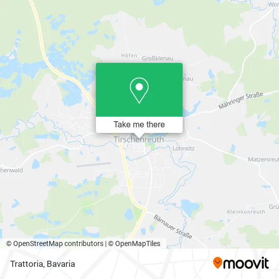 Карта Trattoria