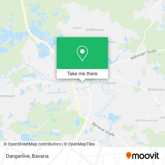 Dangerlive map