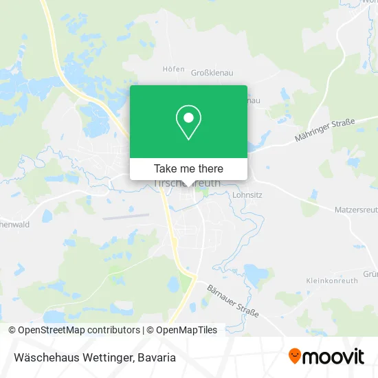 Карта Wäschehaus Wettinger