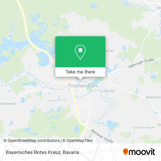 Карта Bayerisches Rotes Kreuz