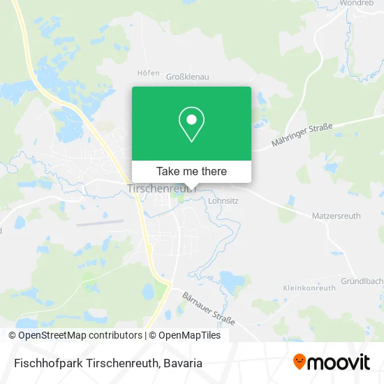 Карта Fischhofpark Tirschenreuth