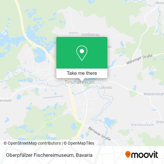 Oberpfälzer Fischereimuseum map