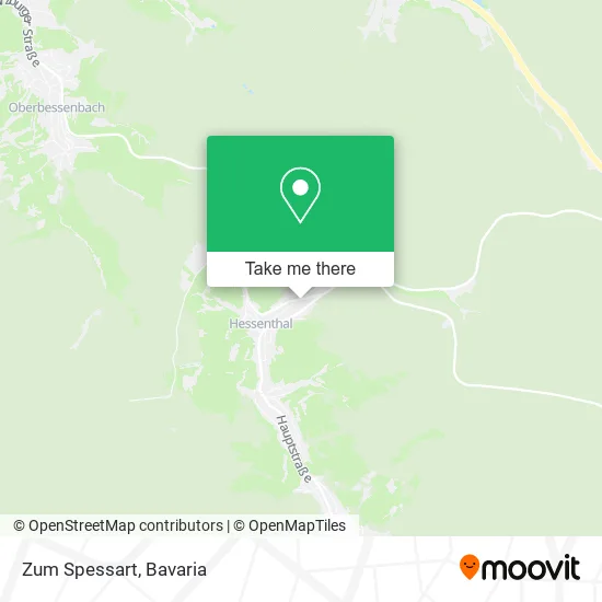 Карта Zum Spessart