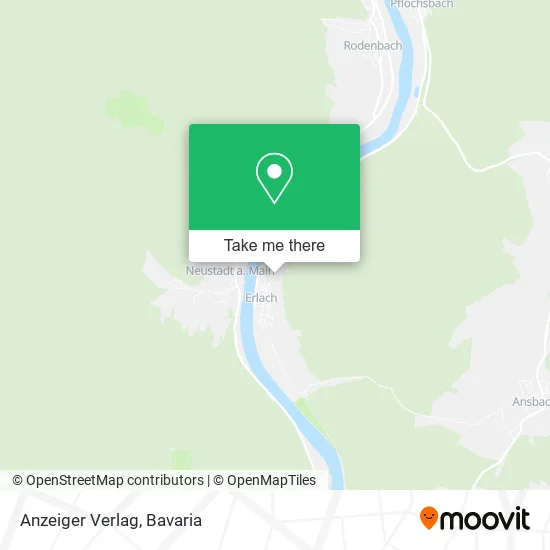 Карта Anzeiger Verlag