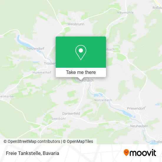 Карта Freie Tankstelle