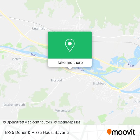 B-26 Döner & Pizza Haus map