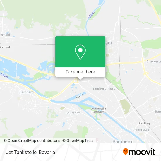 Карта Jet Tankstelle