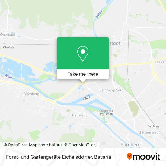 Карта Forst- und Gartengeräte Eichelsdörfer